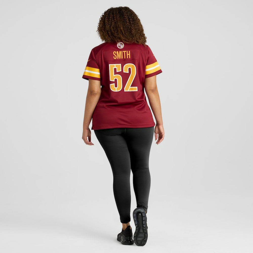 Preston Smith Washington Commanders Women's Team Game Jersey - Burgundy - Nike