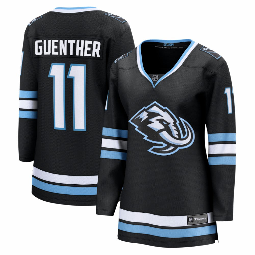 Dylan Guenther Utah Mammoth Fanatics Women's Home Breakaway Player Jersey - Black | Fanatics Lifestyle