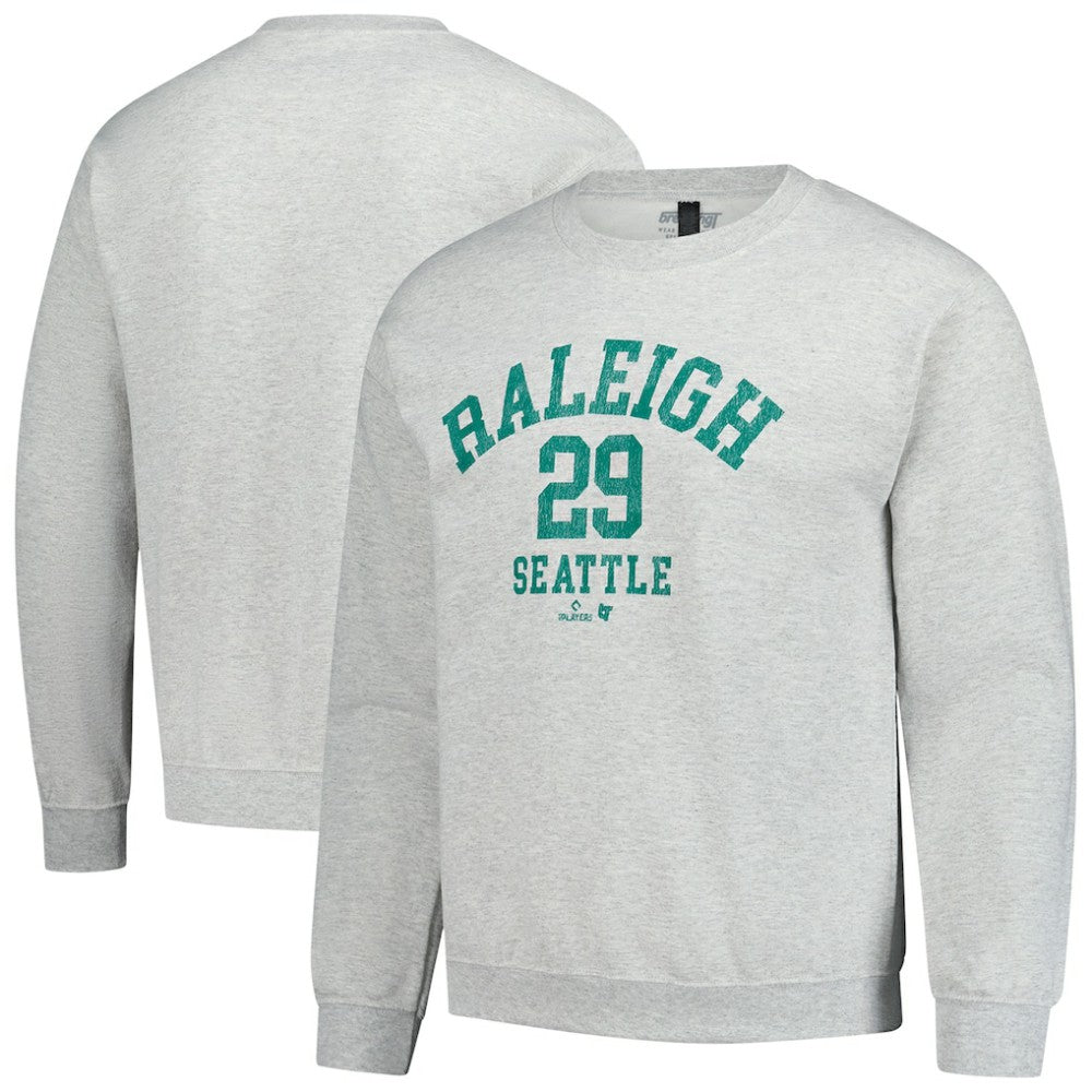 Cal Raleigh MLBPA BreakingT Unisex Player Name & Number Sweatshirt Discount