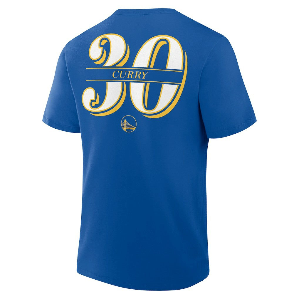 Fanatics Stephen Curry Golden State Warriors In The Paint Name & Number T-Shirt Royal