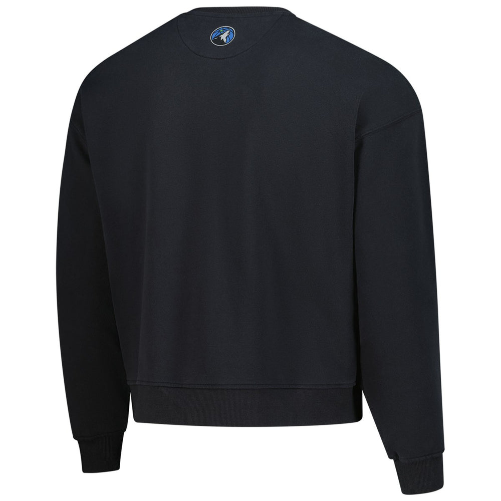Minnesota Timberwolves Terez Unisex Oversized Gemstone Logo Sweatshirt Charcoal
