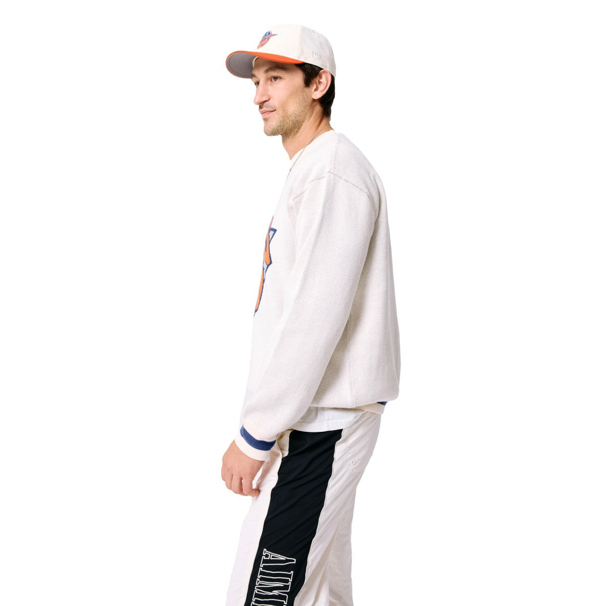 New York Knicks Terez Unisex Oversized Sweater Cream