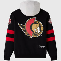 Ottawa Senators OVO x NHL Fleece Hoodie - Black | NHL online