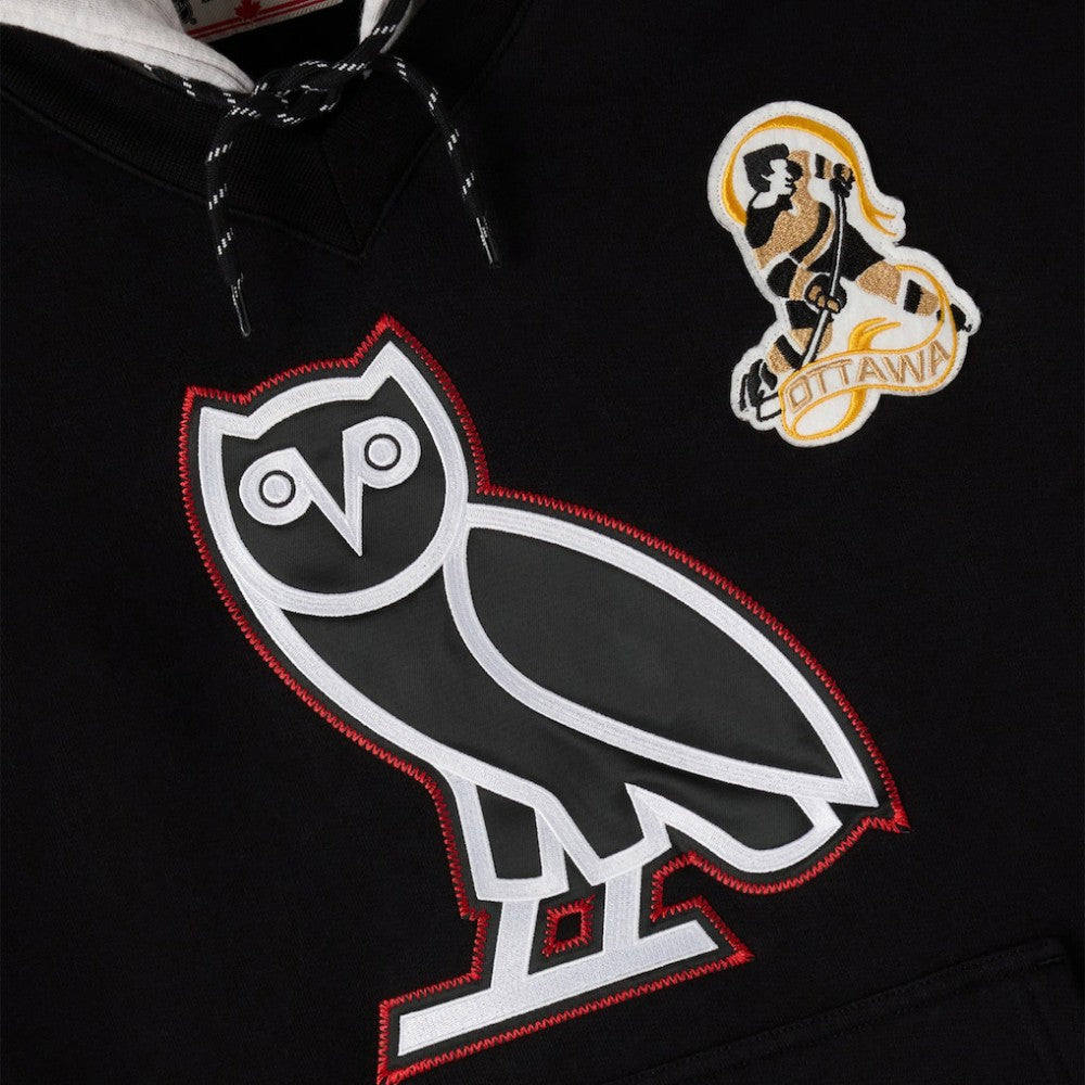 Ottawa Senators OVO x NHL Fleece Hoodie - Black | NHL online