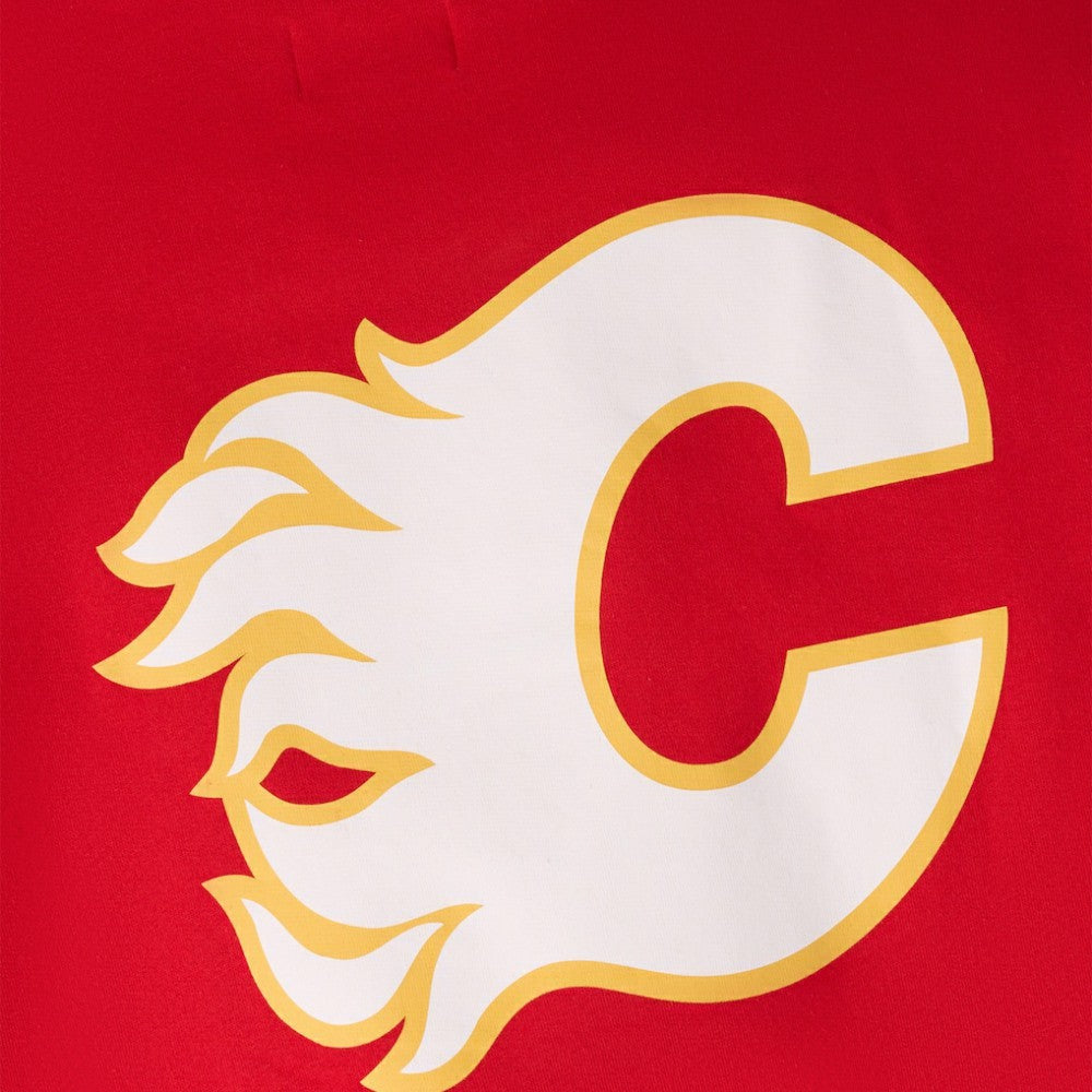Calgary Flames OVO x NHL Fleece Hoodie - Red | NHL Lifestyle
