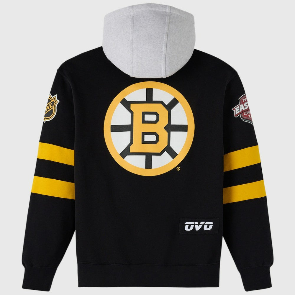 Boston Bruins OVO x NHL Fleece Hoodie - Black | NHL on sale