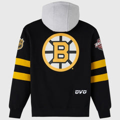 Boston Bruins OVO x NHL Fleece Hoodie - Black | NHL on sale