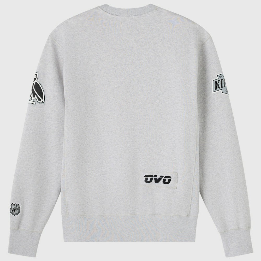 Los Angeles Kings OVO x NHL Fleece Sweatshirt - Heather Gray | NHL online
