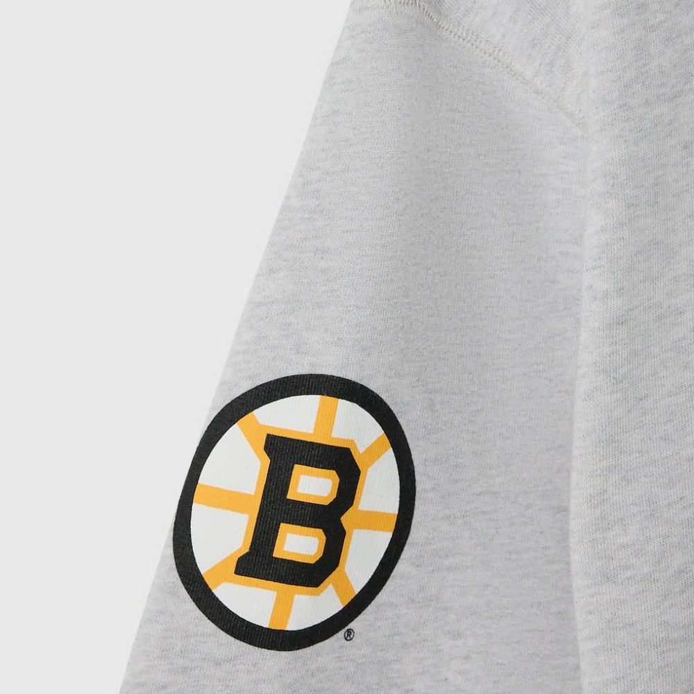 Boston Bruins OVO x NHL Fleece Sweatshirt - Heather Gray | NHL Clearance