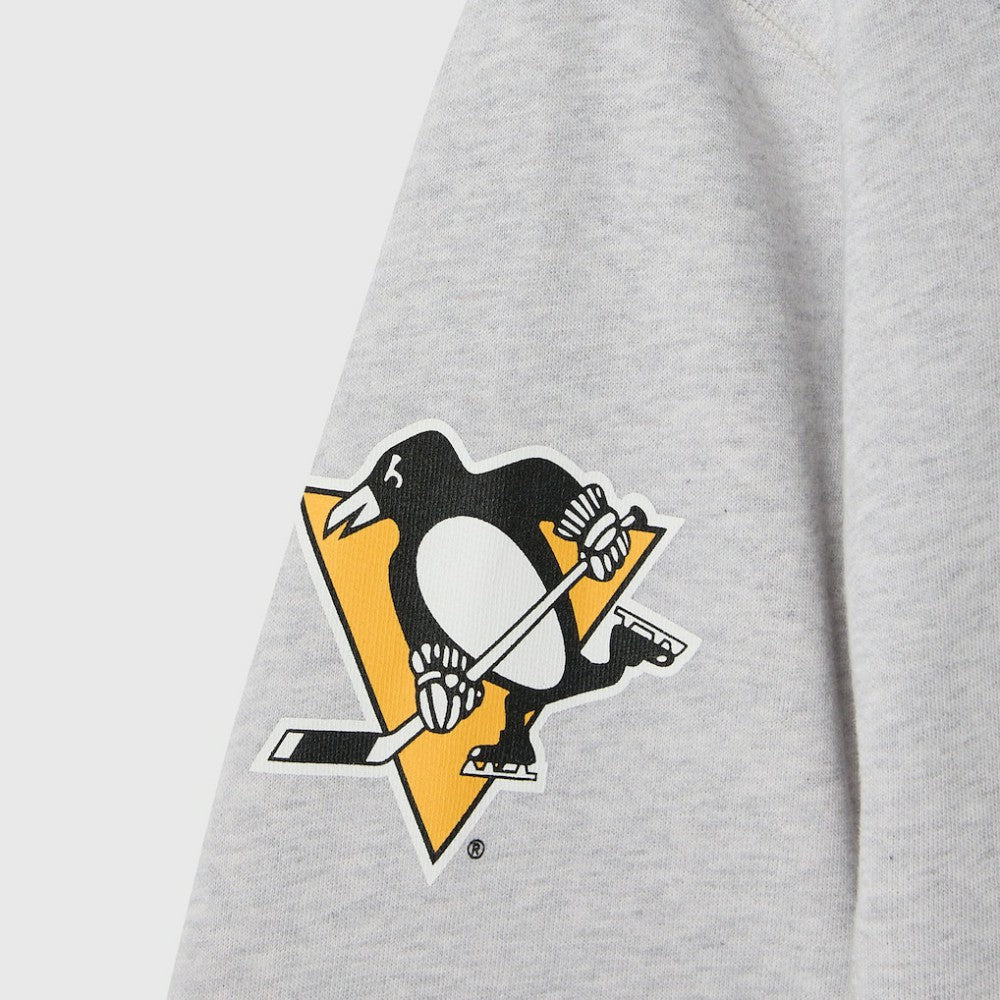 Pittsburgh Penguins OVO x NHL Fleece Sweatshirt - Heather Gray | NHL Clearance