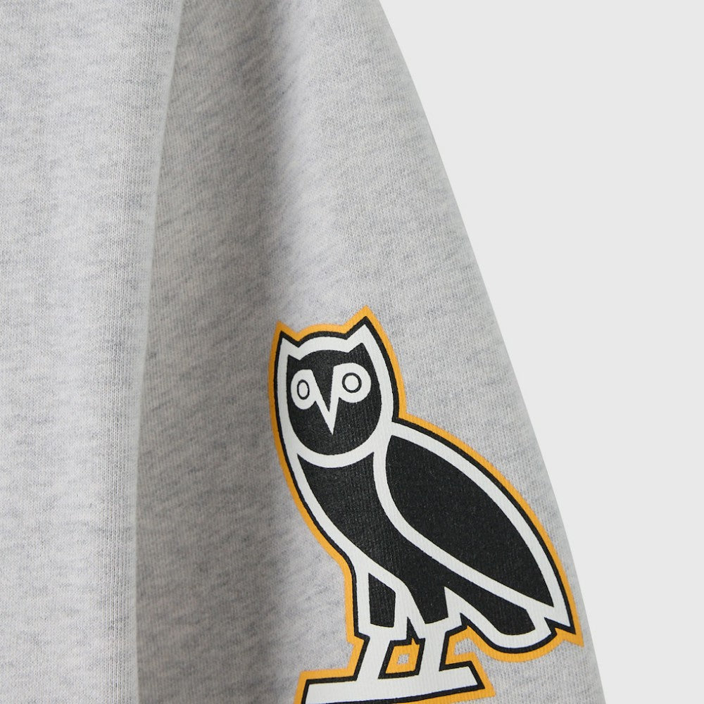 Pittsburgh Penguins OVO x NHL Fleece Sweatshirt - Heather Gray | NHL Clearance