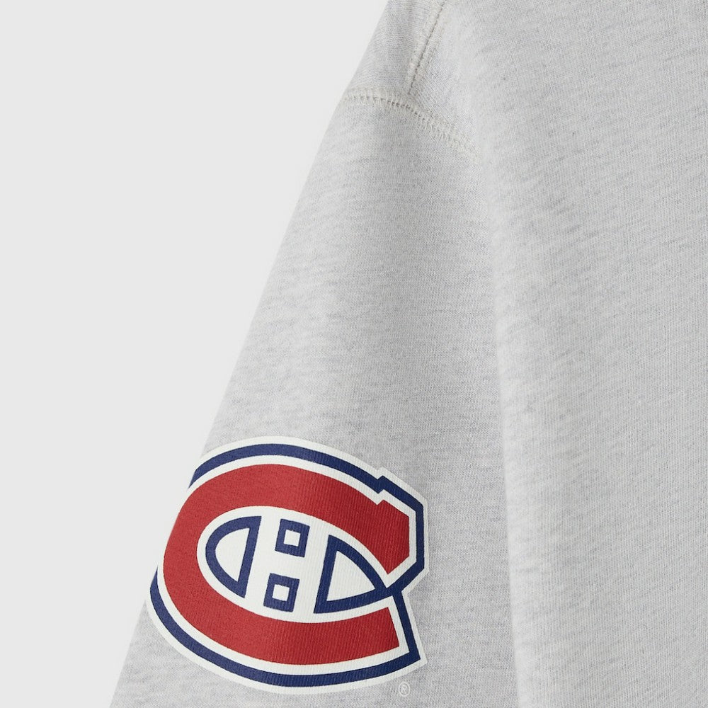 Montreal Canadiens OVO x NHL Fleece Sweatshirt - Heather Gray | NHL on sale