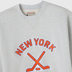 New York Islanders OVO x NHL Fleece Sweatshirt - Heather Gray | NHL sale