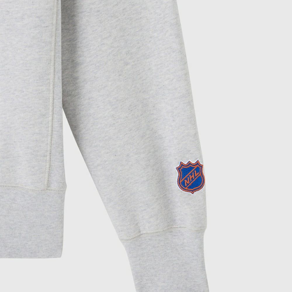 New York Islanders OVO x NHL Fleece Sweatshirt - Heather Gray | NHL sale