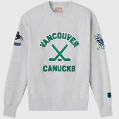Vancouver Canucks OVO x NHL Fleece Sweatshirt - Heather Gray | NHL near me