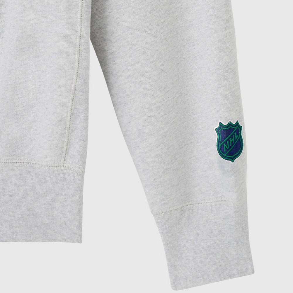 Vancouver Canucks OVO x NHL Fleece Sweatshirt - Heather Gray | NHL near me