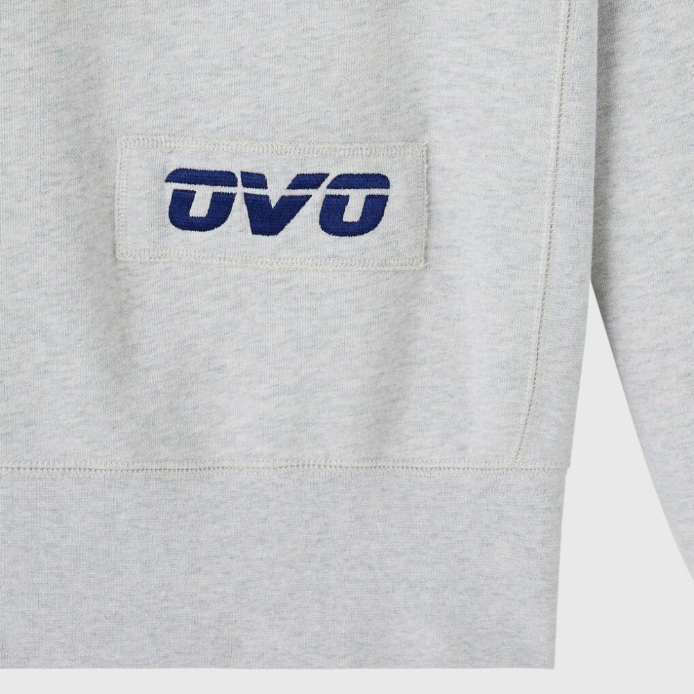 Vancouver Canucks OVO x NHL Fleece Sweatshirt - Heather Gray | NHL near me