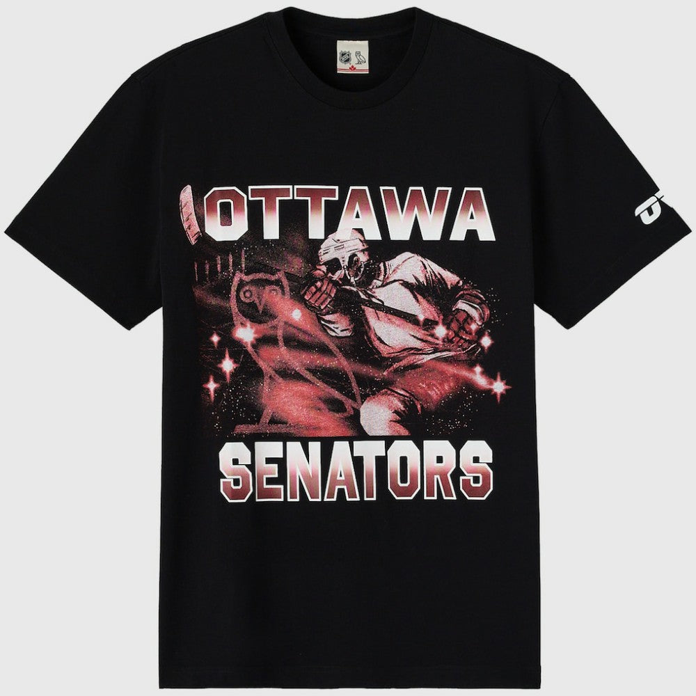 Ottawa Senators OVO x NHL Graphic T-Shirt - Black | NHL Lifestyle