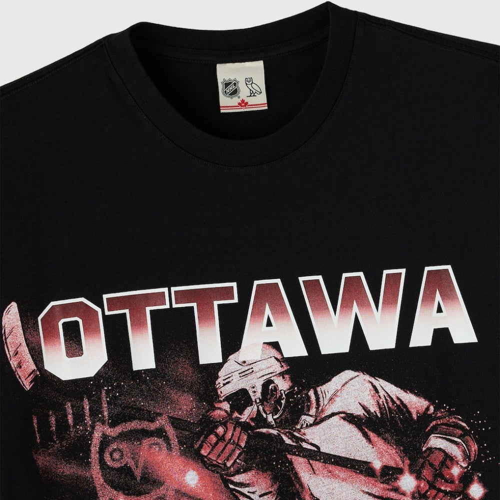 Ottawa Senators OVO x NHL Graphic T-Shirt - Black | NHL Lifestyle