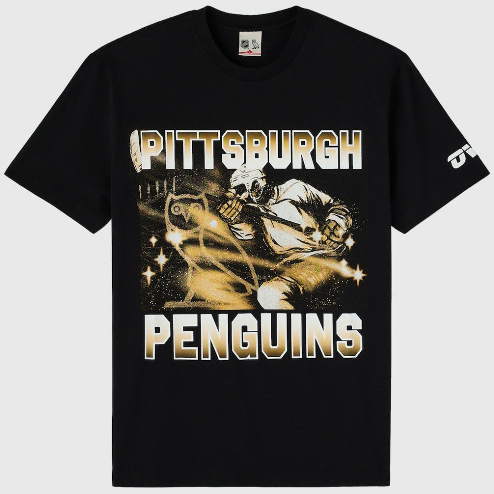 Pittsburgh Penguins OVO x NHL Graphic T-Shirt - Black | NHL Lifestyle