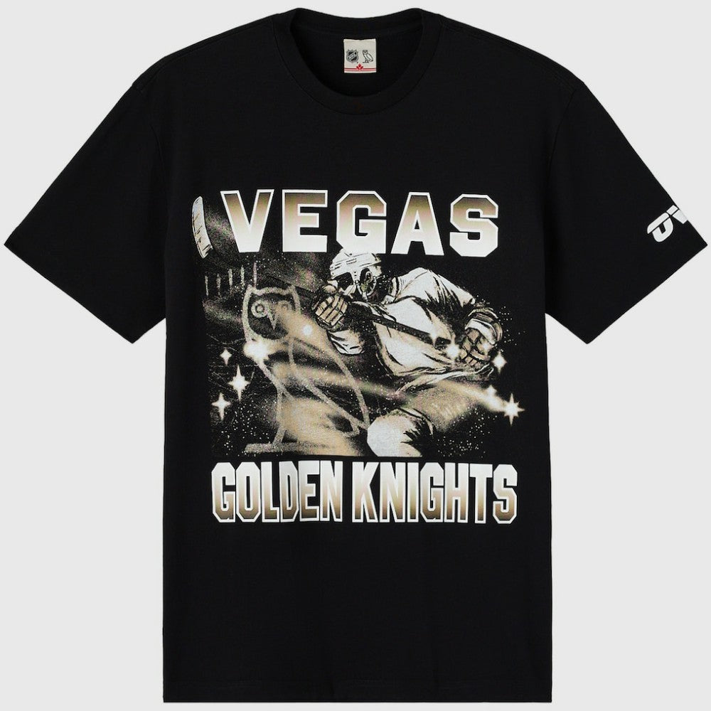 Vegas Golden Knights OVO x NHL Graphic T-Shirt - Black | NHL Clearance