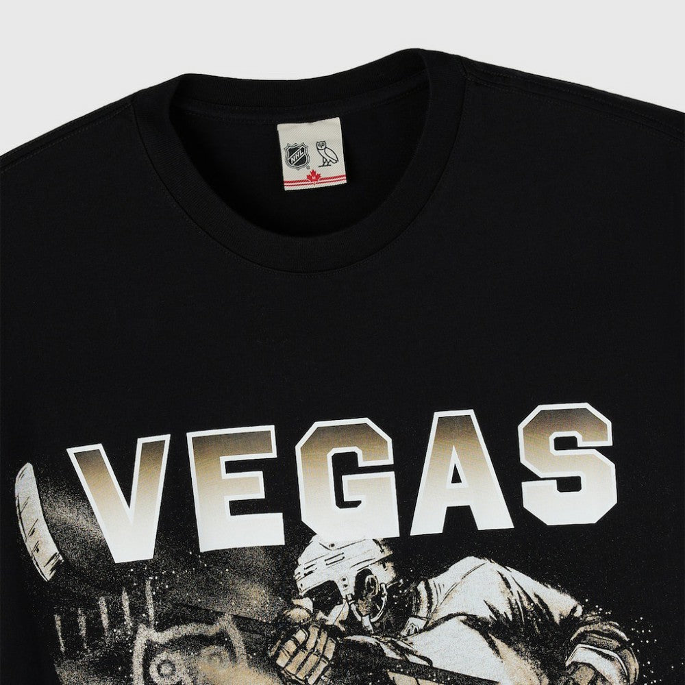 Vegas Golden Knights OVO x NHL Graphic T-Shirt - Black | NHL Clearance
