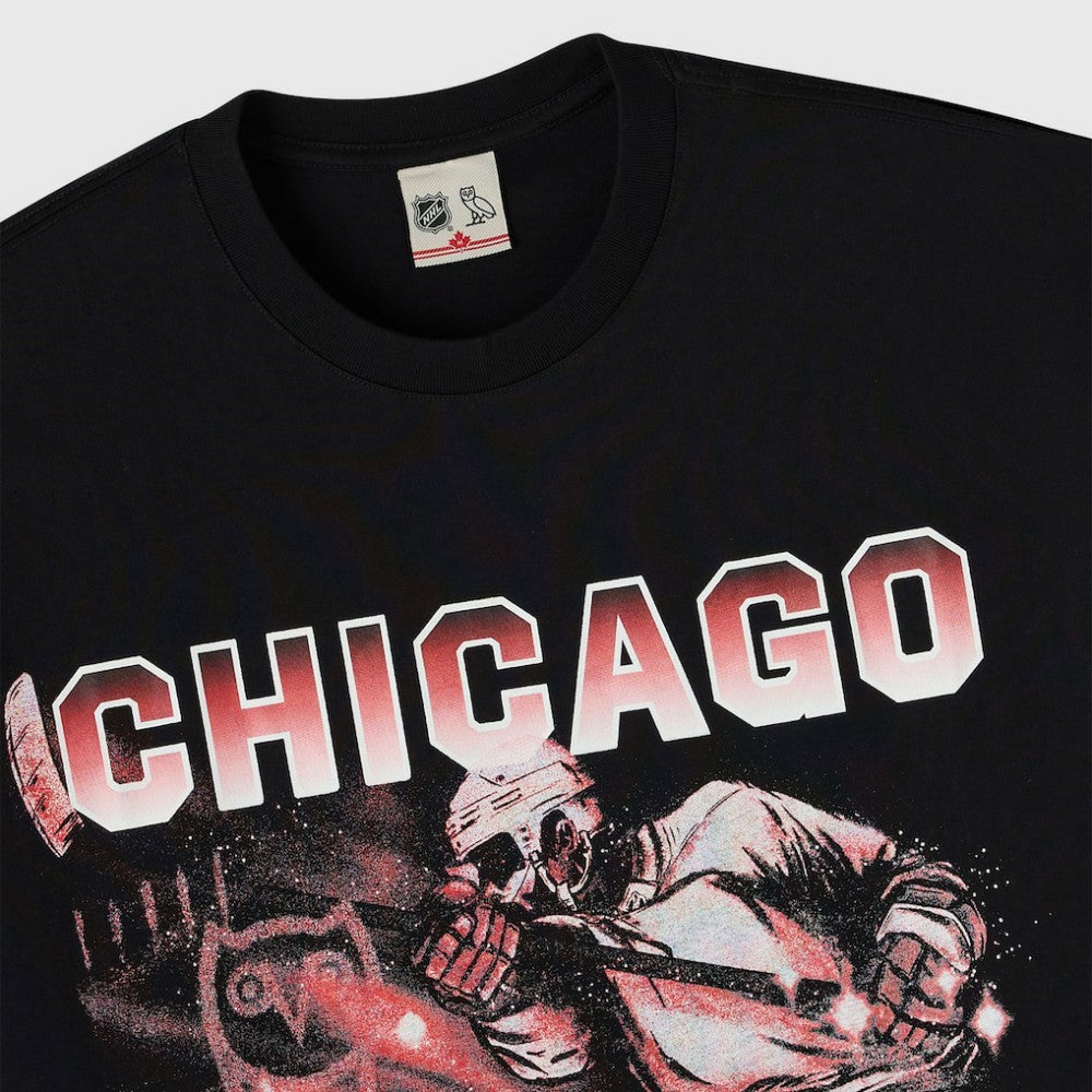 Chicago Blackhawks OVO x NHL Graphic T-Shirt - Black | NHL discount