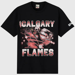 Calgary Flames OVO x NHL Graphic T-Shirt - Black | NHL sale