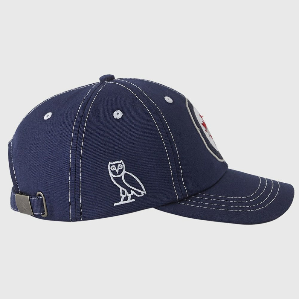 Winnipeg Jets OVO x NHL Adjustable Sport Hat - Navy | NHL sale