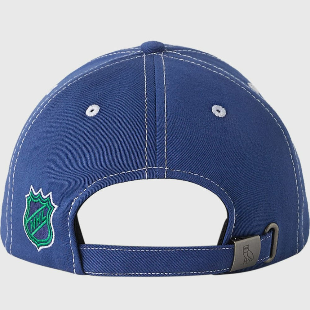 Vancouver Canucks OVO x NHL Adjustable Sport Hat - Blue | NHL Lifestyle