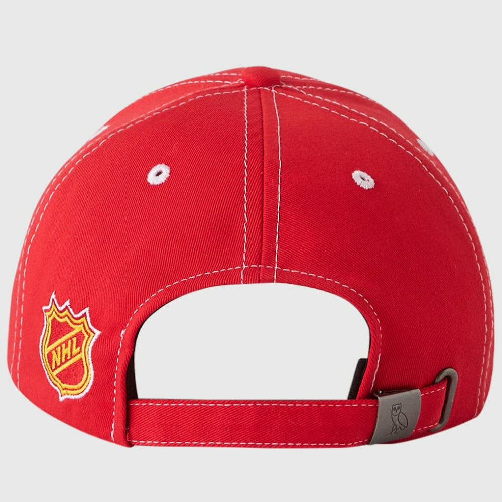 Calgary Flames OVO x NHL Adjustable Sport Hat - Red | NHL discount