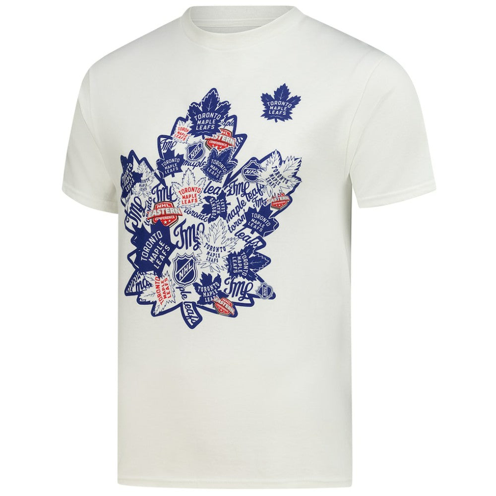 Toronto Maple Leafs Starter Logo Collage T-Shirt - White | NHL near me