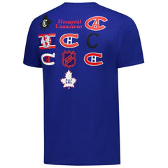 Montreal Canadiens Starter Logo Collage T-Shirt - Blue | NHL near me