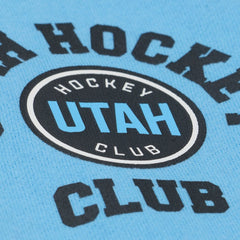 Utah Mammoth Mitchell & Ness Women's Crewneck Sweatshirt - Blue | NHL Lifestyle