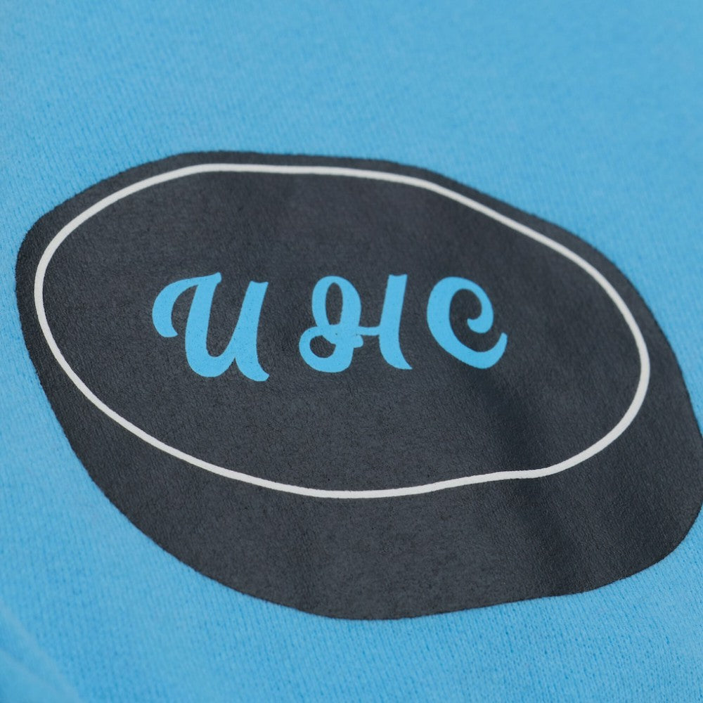 Utah Mammoth Mitchell & Ness Women's Crewneck Sweatshirt - Blue | NHL Lifestyle