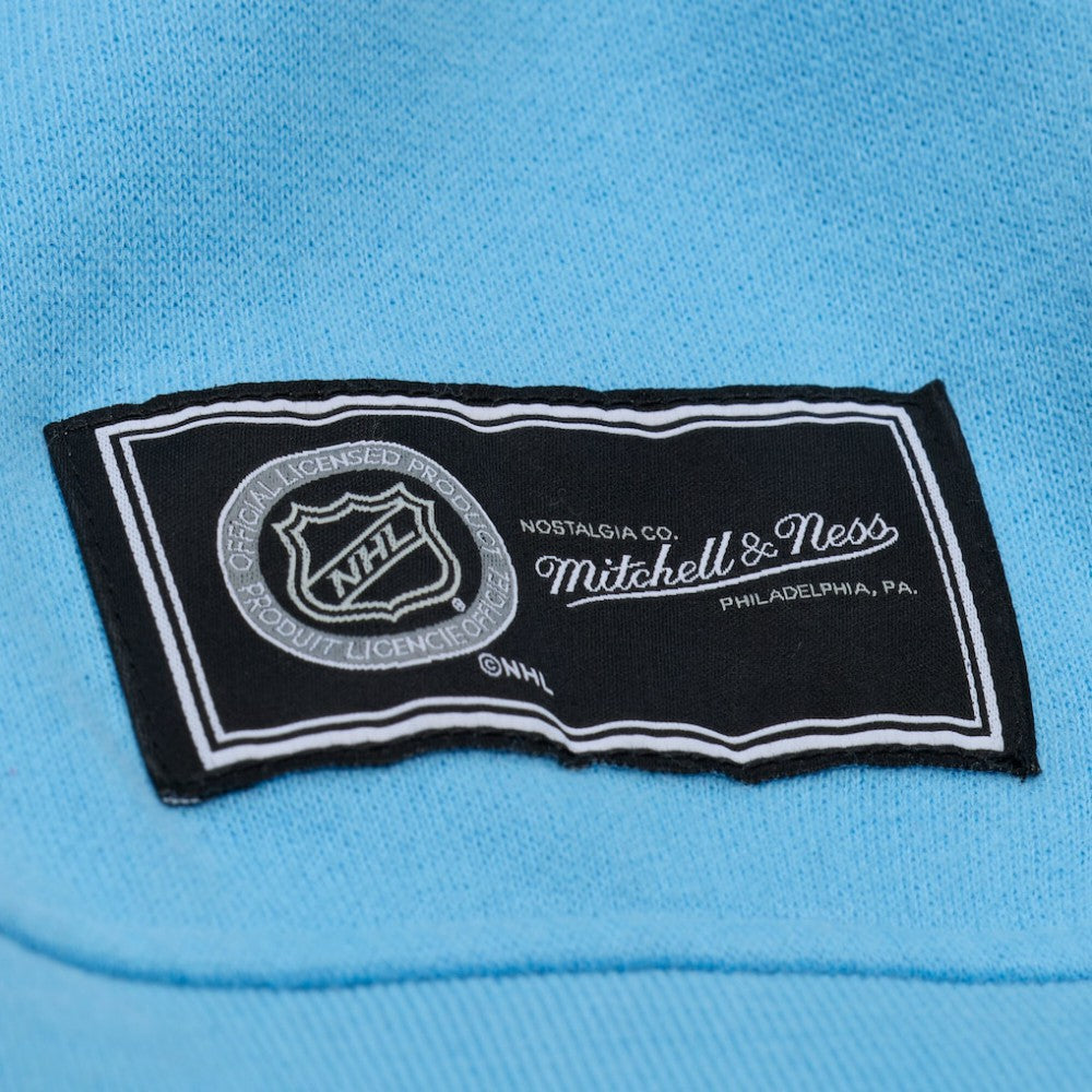 Utah Mammoth Mitchell & Ness Women's Crewneck Sweatshirt - Blue | NHL Lifestyle