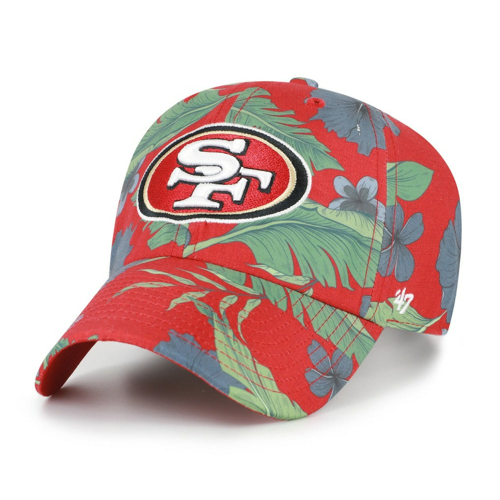 San Francisco 49ers '47 Beach Side Clean Up Adjustable Hat - Scarlet - 47 brand