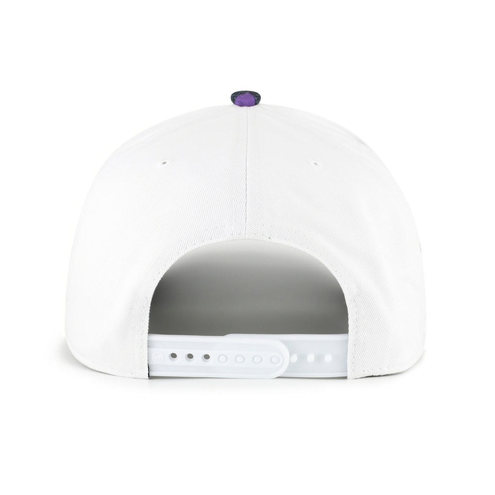 Baltimore Ravens '47 Beach Side Hitch Adjustable Hat - White/Purple - 47 brand