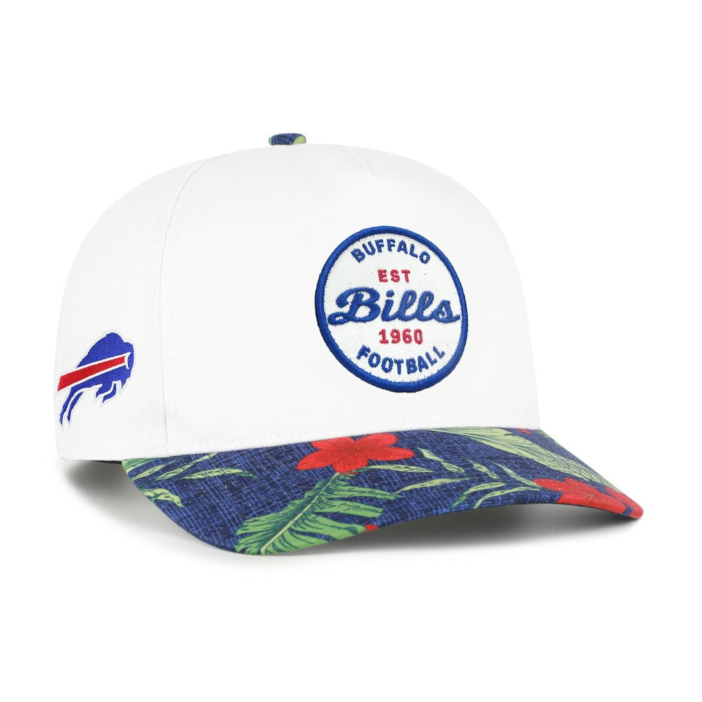 Buffalo Bills '47 Beach Side Hitch Adjustable Hat - White/Royal - 47 brand