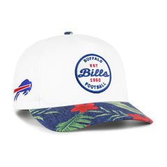 Buffalo Bills '47 Beach Side Hitch Adjustable Hat - White/Royal - 47 brand