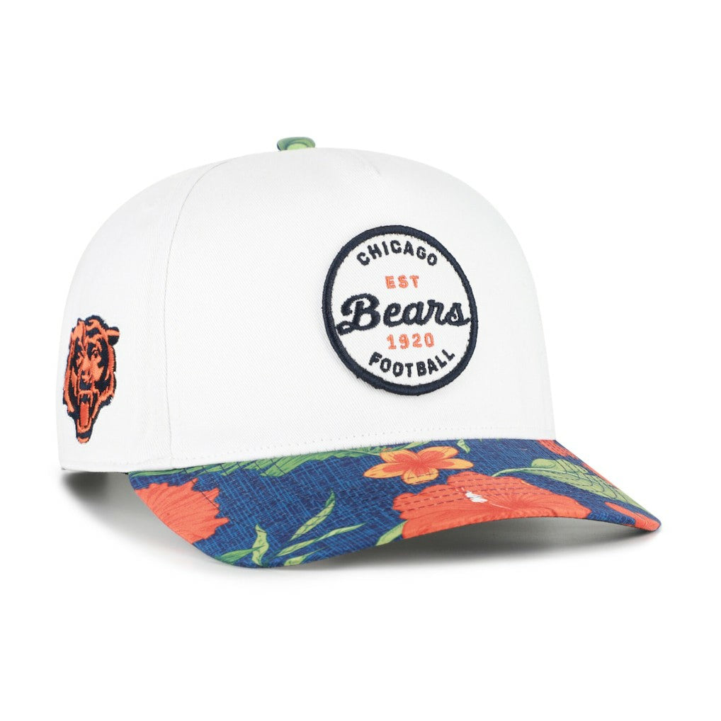 Chicago Bears '47 Beach Side Hitch Adjustable Hat - White/Navy - 47 brand
