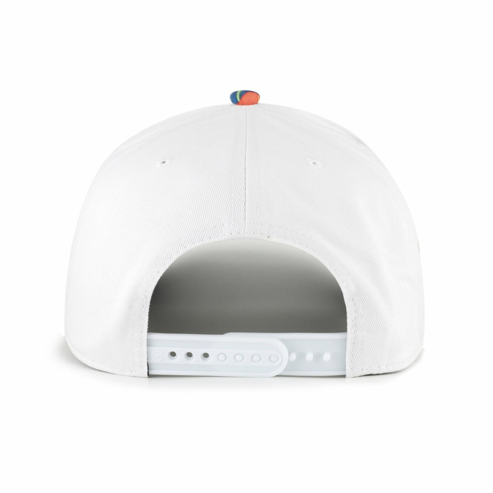 Denver Broncos '47 Beach Side Hitch Adjustable Hat - White/Navy - 47 brand