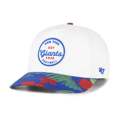 New York Giants '47 Beach Side Hitch Adjustable Hat - White/Royal - 47 brand