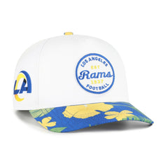 Los Angeles Rams '47 Beach Side Hitch Adjustable Hat - White/Royal - 47 brand