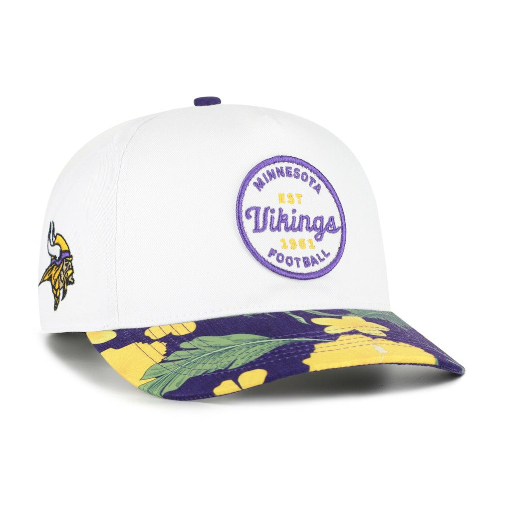 Minnesota Vikings '47 Beach Side Hitch Adjustable Hat - White/Purple - 47 brand