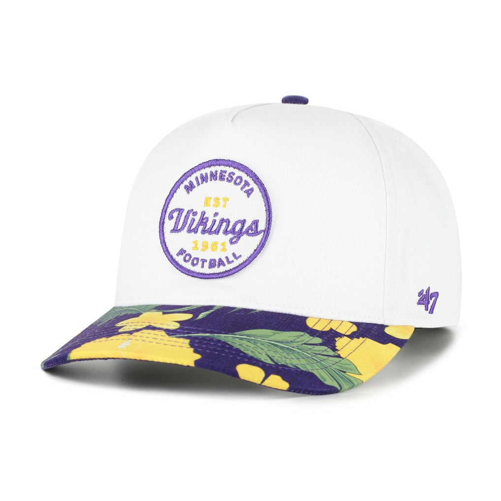 Minnesota Vikings '47 Beach Side Hitch Adjustable Hat - White/Purple - 47 brand
