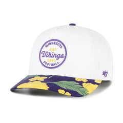 Minnesota Vikings '47 Beach Side Hitch Adjustable Hat - White/Purple - 47 brand