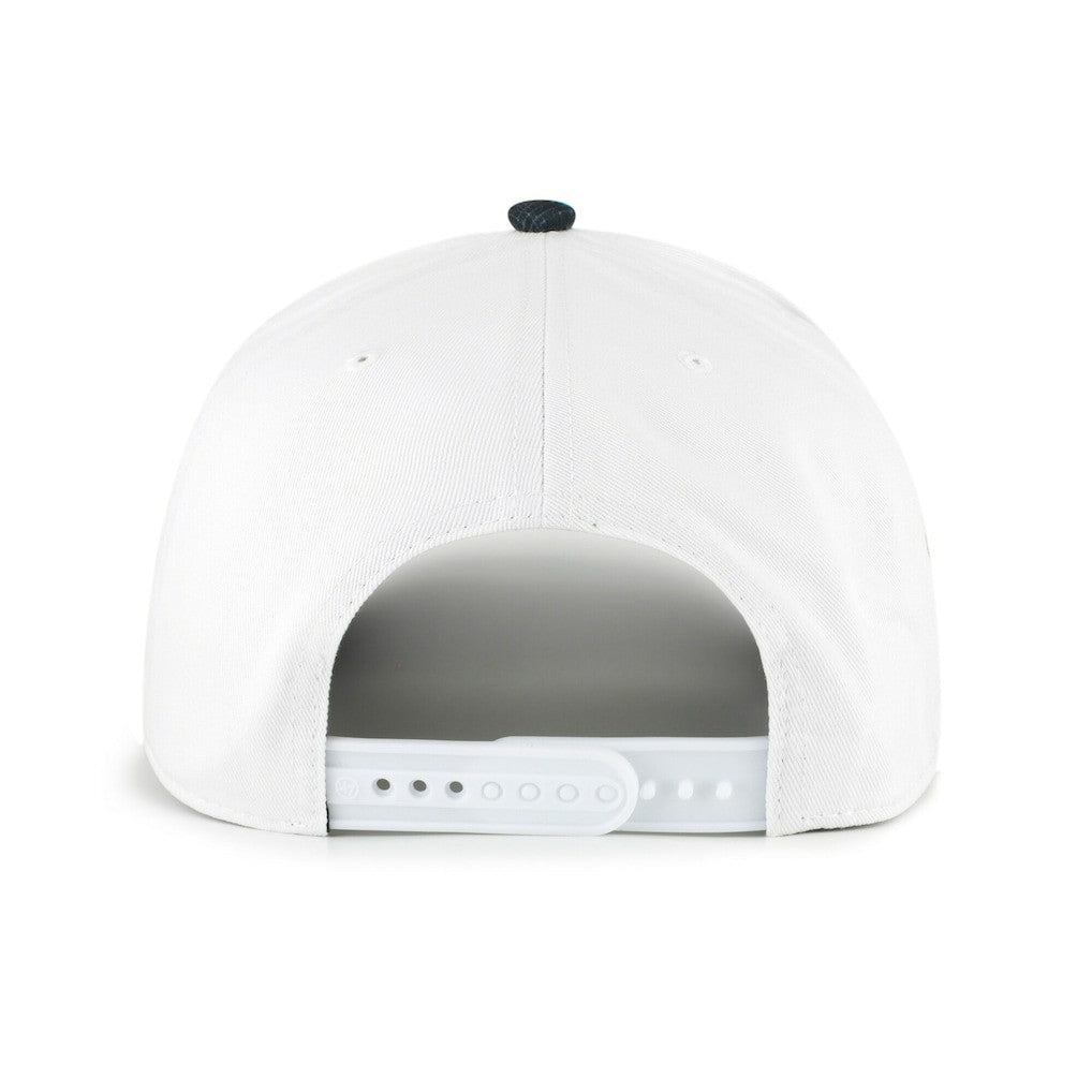 Jacksonville Jaguars '47 Beach Side Hitch Adjustable Hat - White/Black - 47 brand