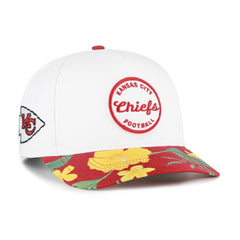 Kansas City Chiefs '47 Beach Side Hitch Adjustable Hat - White/Red - 47 brand
