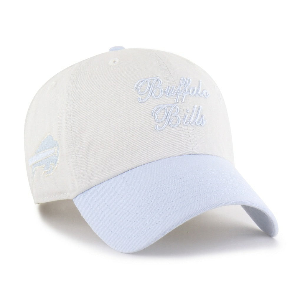 Buffalo Bills '47 Women's Gelato Two-Tone Clean Up Adjustable Hat - White - 47 brand